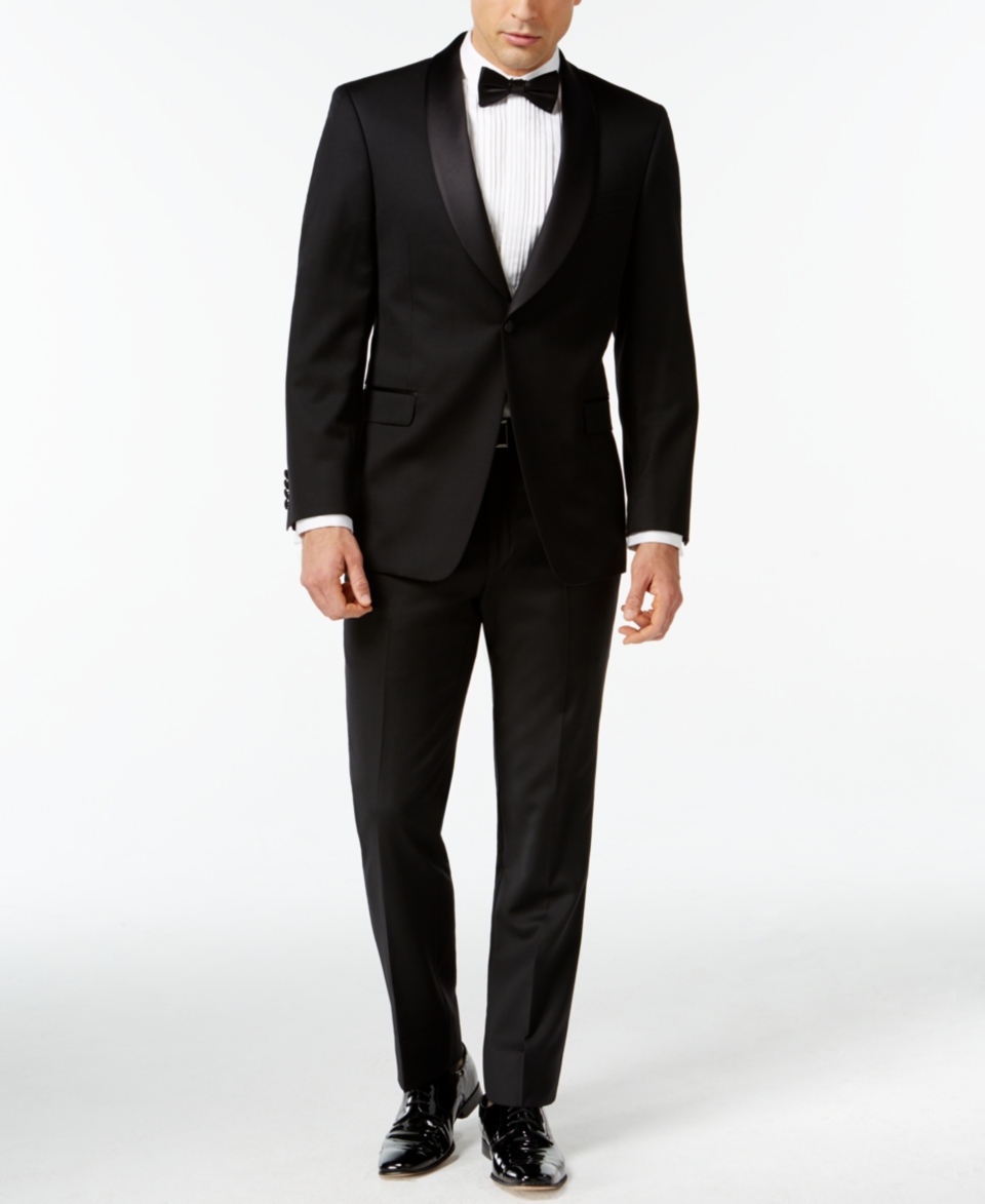 Tommy Hilfiger Tuxedo Shawl Collar Classic Fit Suit Separates   Suits