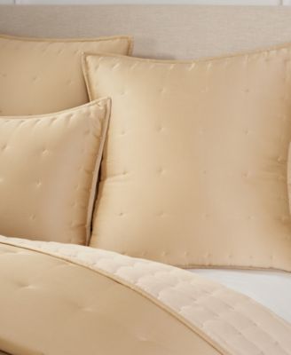 Hammered Silk Sham, European