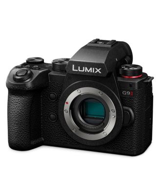 LUMIX G9II Mirrorless Camera, Bundle with Lexar 64GB Memory Card, Battery, Plate, Smart Charger Base