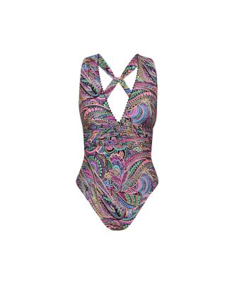 Женский цельный купальник Sunshine 79 Disco Dream V-образный вырез