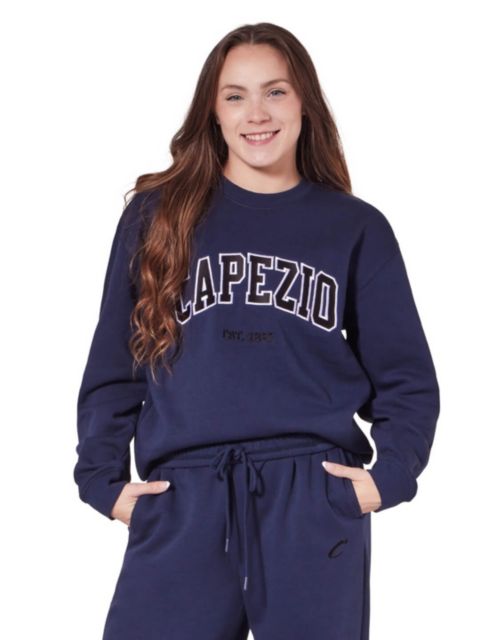 Женская толстовка Capezio Varsity, цвет: Синий