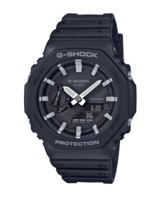 Men's Black Resin Watch, 45.4mm