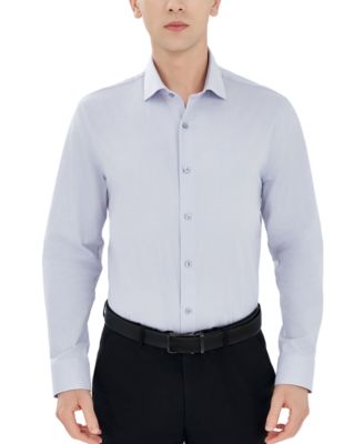 Perry Ellis Men's Royal Oxford Button-Front Shirt