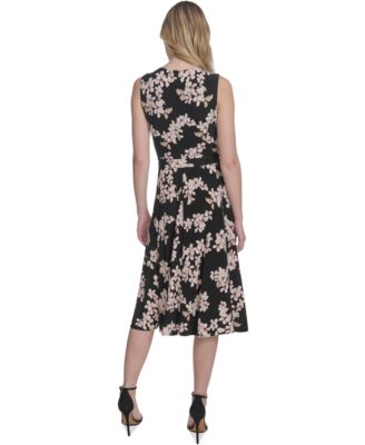 Женское миди-платье без рукавов с принтом от Tommy Hilfiger