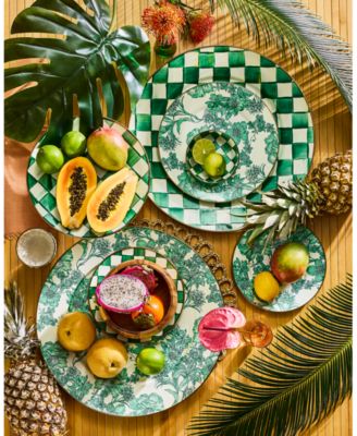 Emerald English Garden Serving Platter