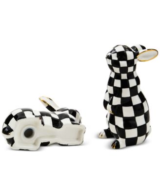 Courtly Bunny Salt & Pepper Set