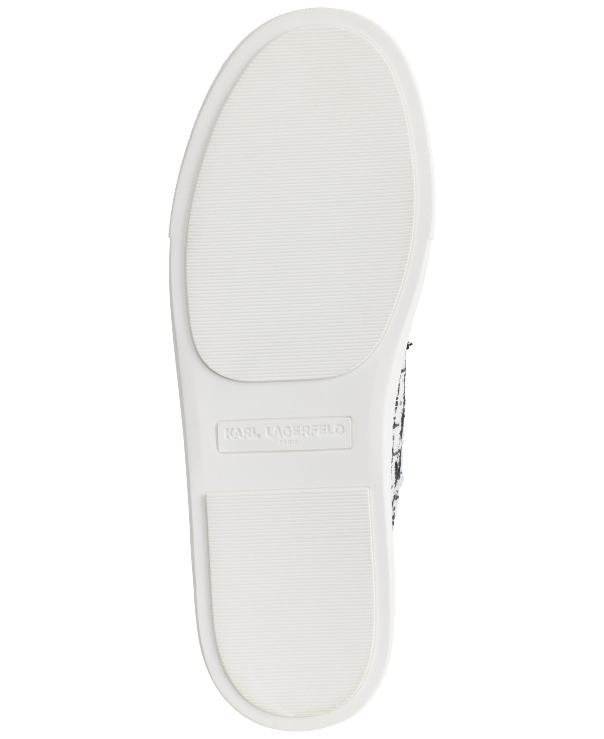 Karl Lagerfeld Paris Cate Pins Sneaker In Black,white