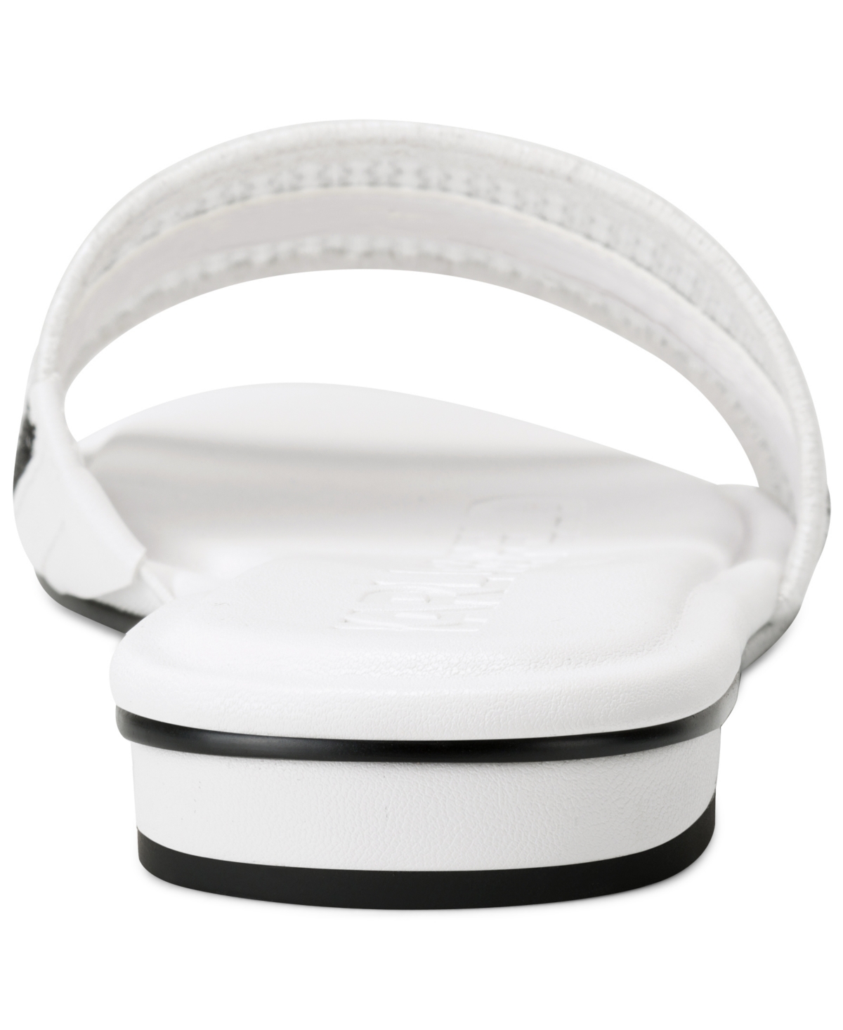 Karl Lagerfeld Cairra Slide Sandal In White,black