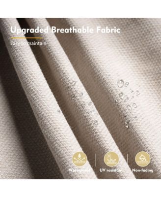 Patio Furniture Set,12 Pieces Outdoor Sectional Sofa Couch Set,Patio Conversation Set with Modular Wicker Deep Seat Chairs,Comfy Cushions,Side Table,Orange Red