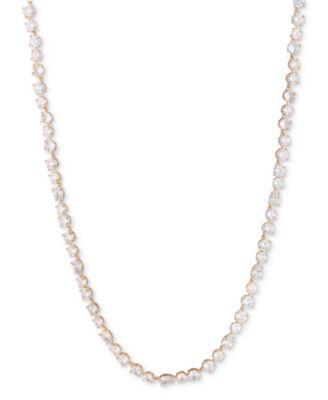 Колье-ошейник из смешанного кубического циркония Givenchy, удлинитель 16 дюймов + 3 дюйма