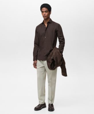 Men's Regular-Fit Cotton Shirt