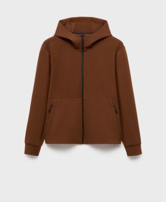 Мужская комфортная эластичная толстовка с капюшоном MANGO Mango Mens 24090₽