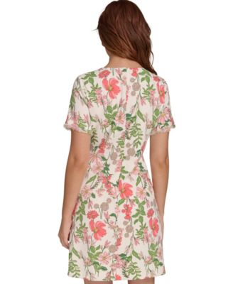 Женское платье-сорочка с цветочным принтом от Tommy Hilfiger