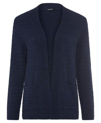 Женский кардиган с открытой передней частью из трикотажа в рубчик Olsen