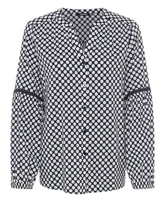 Женская рубашка-туника Olsen в горошек