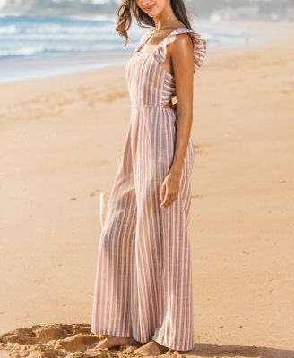 Женский комбинезон CUPSHE с завязками на спине 