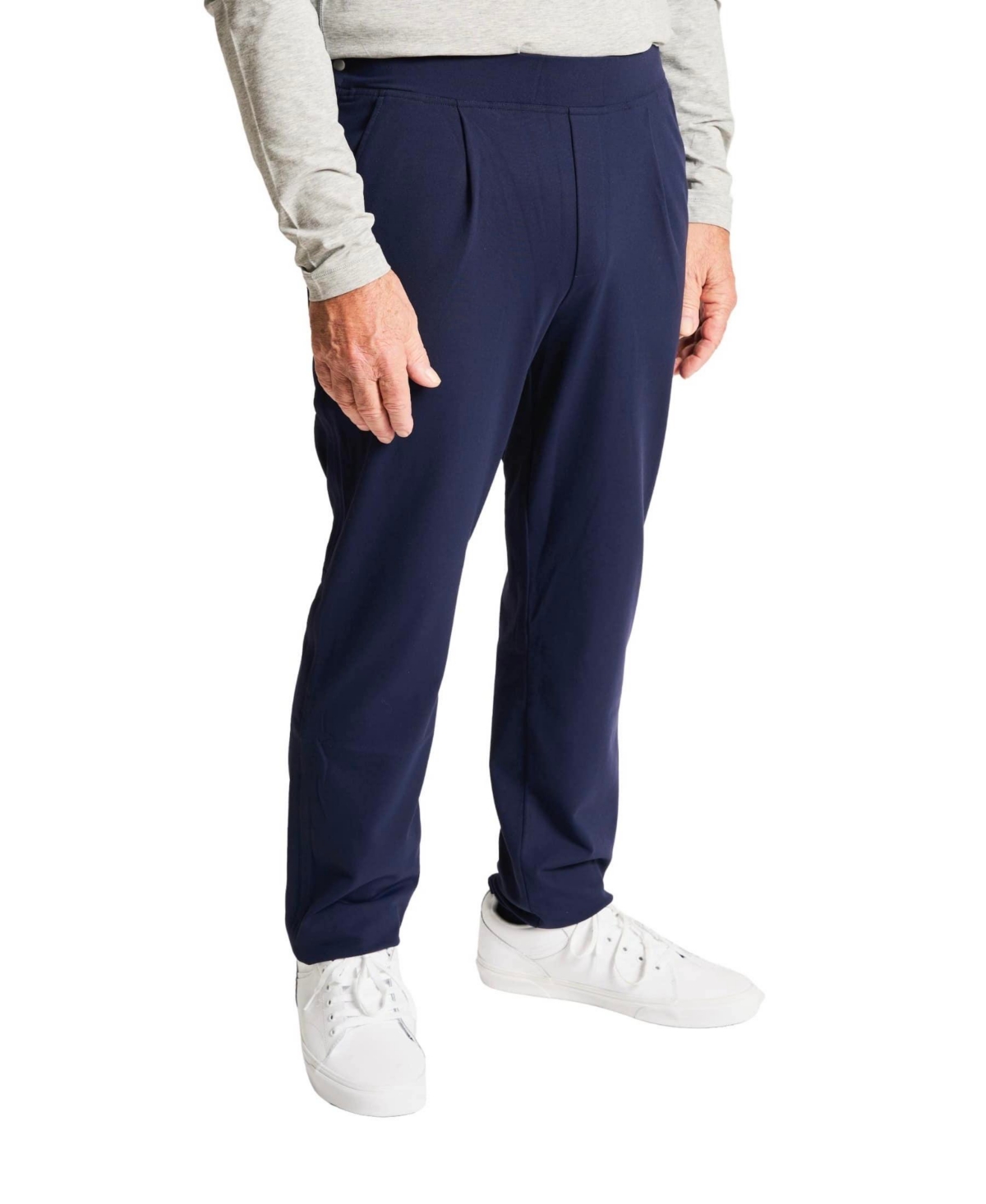 JOE & BELLA MEN'S ADAPTIVE SIDE-ZIP EASY-DRESSING PANTS 