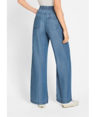 Широкие джинсовые брюки Anna Fit от Olsen для женщин