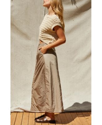 Женские брюки Brookes в форме полумесяца, облегающие юбку макси