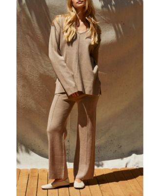 Вязаный топ-свитер CRESCENT Women's Eve Lounge Wear