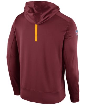 Nike Men's Washington Redskins Sideline KO Fleece Full-Zip Hoodie