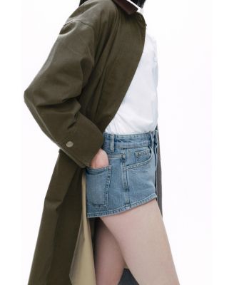 Женские мини-джинсовые шорты NOCTURNE