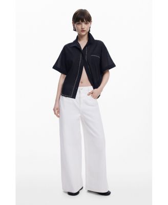 Женская рубашка Desigual с коротким рукавом