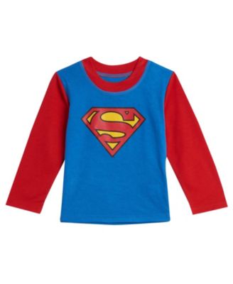 Toddler Boys DC Comics Pullover Pajama Shirt and Pants Sleep Set
