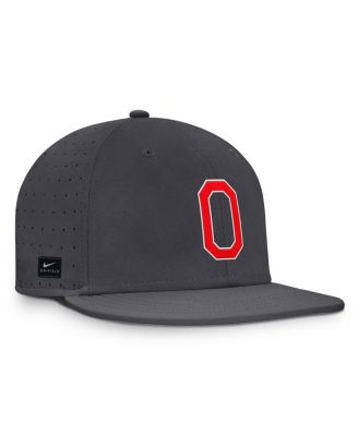 Мужская черная приталенная шляпа Nike Buckeyes On-Field Dugout True Performance от Nike от штата Огайо.