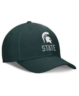 Мужская зеленая кепка Nike Michigan State Spartans Campus Club с регулируемой посадкой