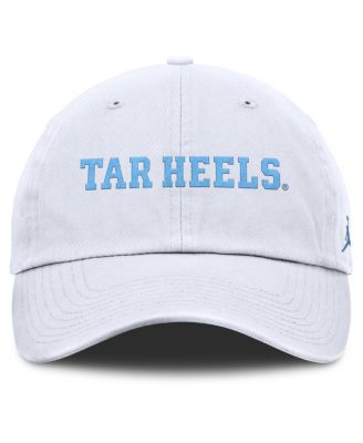 Мужская белая шляпа Jordan на каблуках Tar из Северной Каролины с эмблемой основного клуба Jordan, регулируемой по высоте