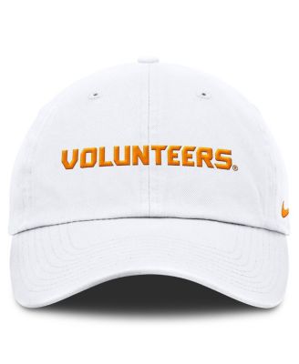 Мужская белая шляпа Nike Tennessee Volunteers с логотипом основного клуба волонтеров Nike, регулируемая по размеру