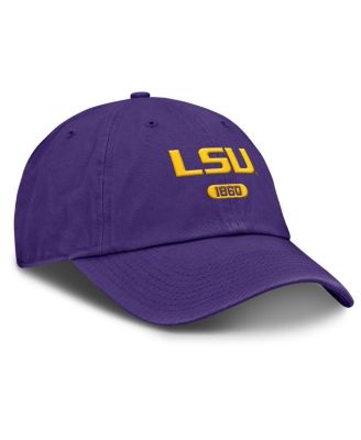 Мужская регулируемая шляпа Nike фиолетового цвета LSU Tigers Club от Nike