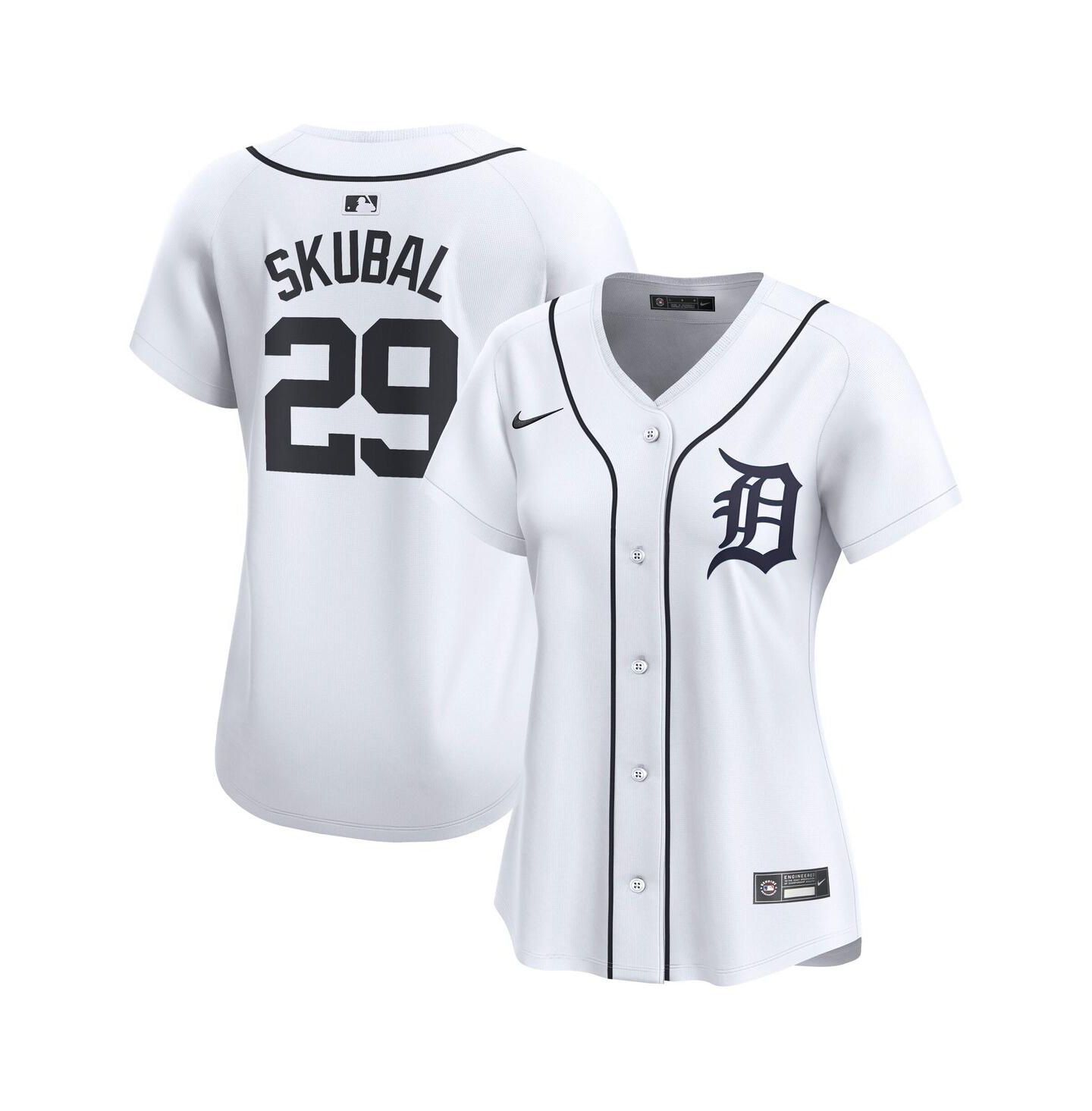 Женский топ Nike Tarik Skubal White Detroit Tigers Limited Player Jersey — фото 1