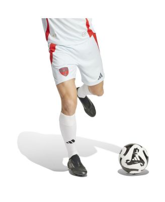 Мужские светло-голубые шорты Adidas FC Dallas Away 2025 The Inferno Kit Authentic от Adidas.