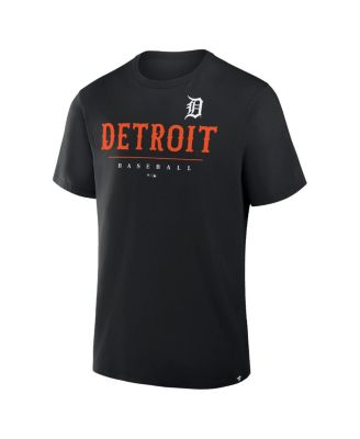 Men's Black Detroit Tigers Color Pop Legacy Clubhouse T-Shirt