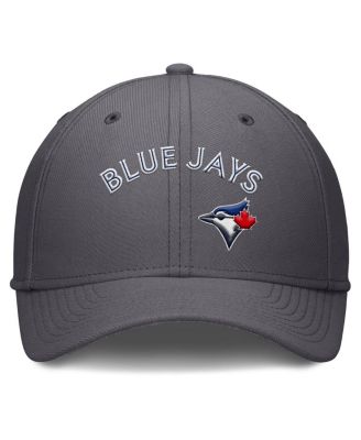 Мужская серая кепка Nike Toronto Blue Jays Swoosh Performance Flex от Nike