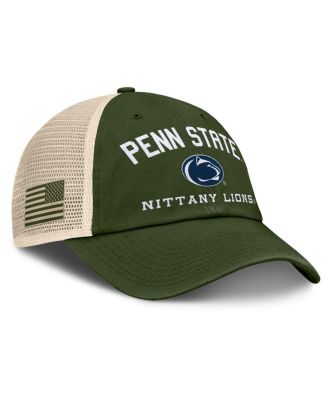 Мужская оливковая шляпа Fanatics Penn State Nittany Lions OHT в стиле милитари с регулируемой шляпой дальнобойщика Frontier
