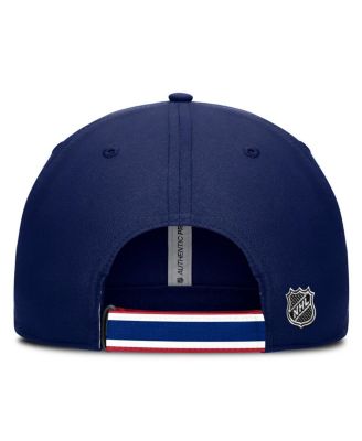 Мужская темно-красная кепка Fanatics с регулируемой посадкой Montreal Canadiens Authentic Pro Ripstop