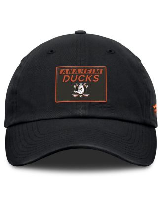 Мужская черная регулируемая шляпа Fanatics Anaheim Ducks Authentic Pro Prime от Fanatics