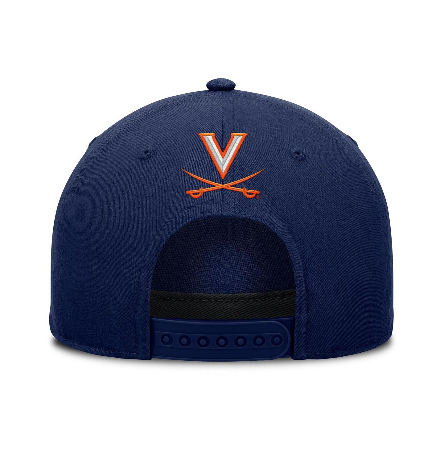 Мужская кепка Fanatics Navy Virginia Cavaliers Foul Ball Rope Adjustable Hat — фото 3