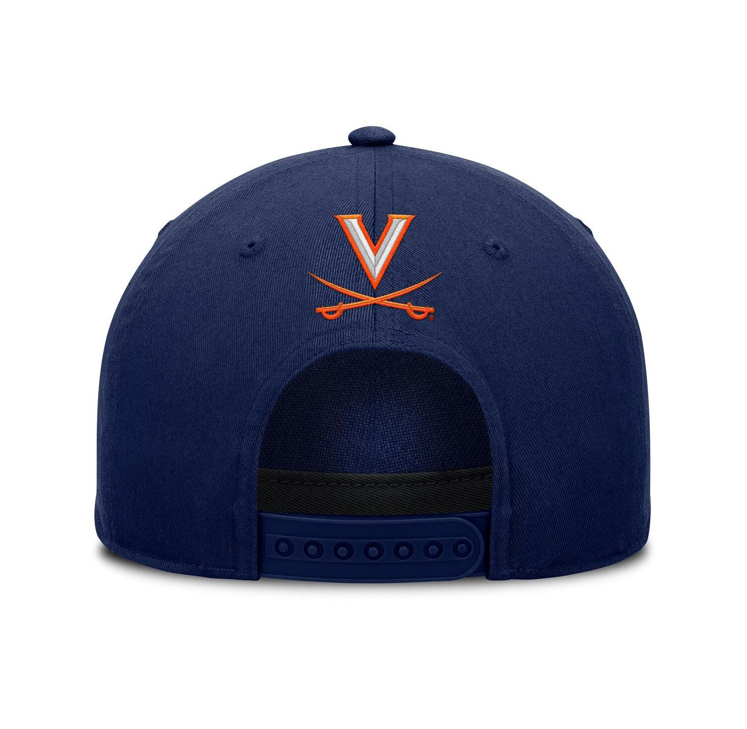 Men's Navy Virginia Cavaliers Foul Ball Rope Adjustable Hat