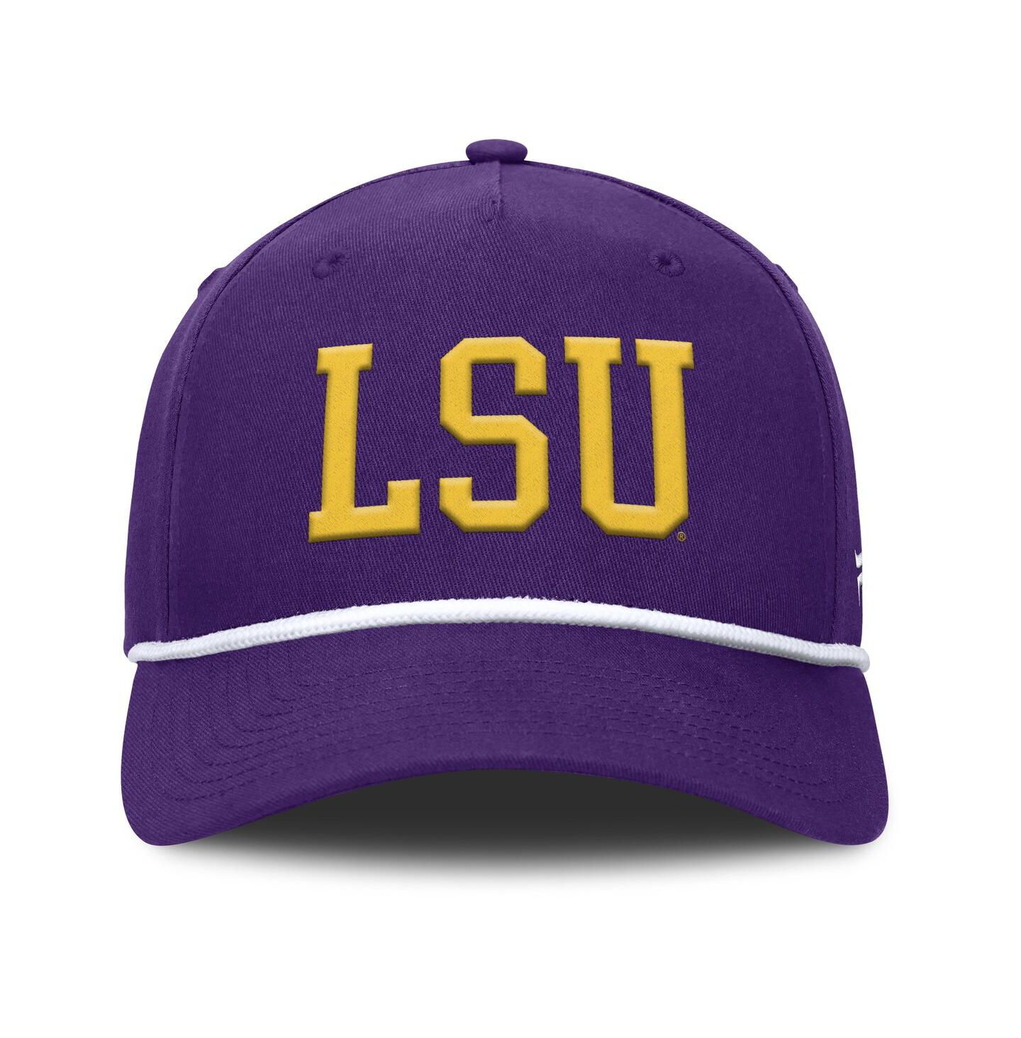 Мужская кепка Fanatics Purple LSU Tigers Foul Ball Rope Adjustable Hat — фото 4