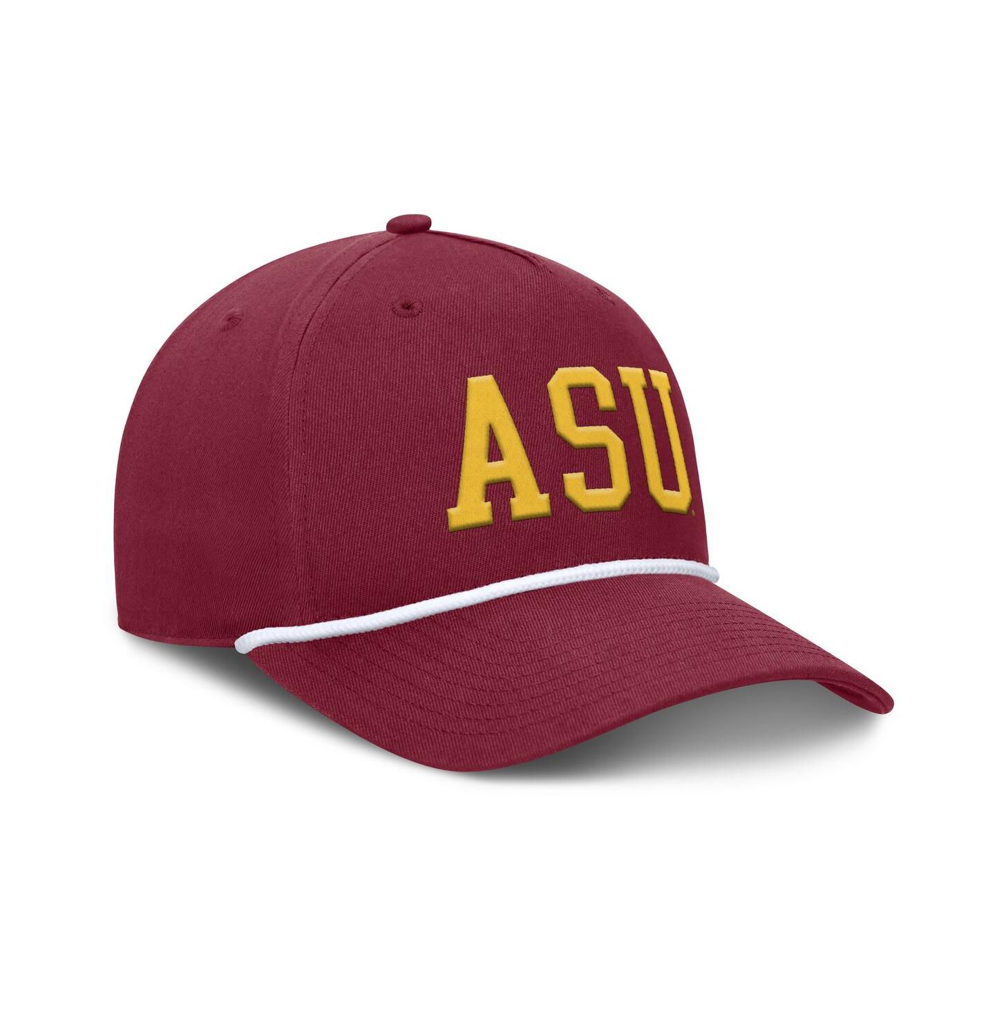 Мужская кепка Fanatics Maroon Arizona State Sun Devils Foul Ball Rope Adjustable Hat — фото 3
