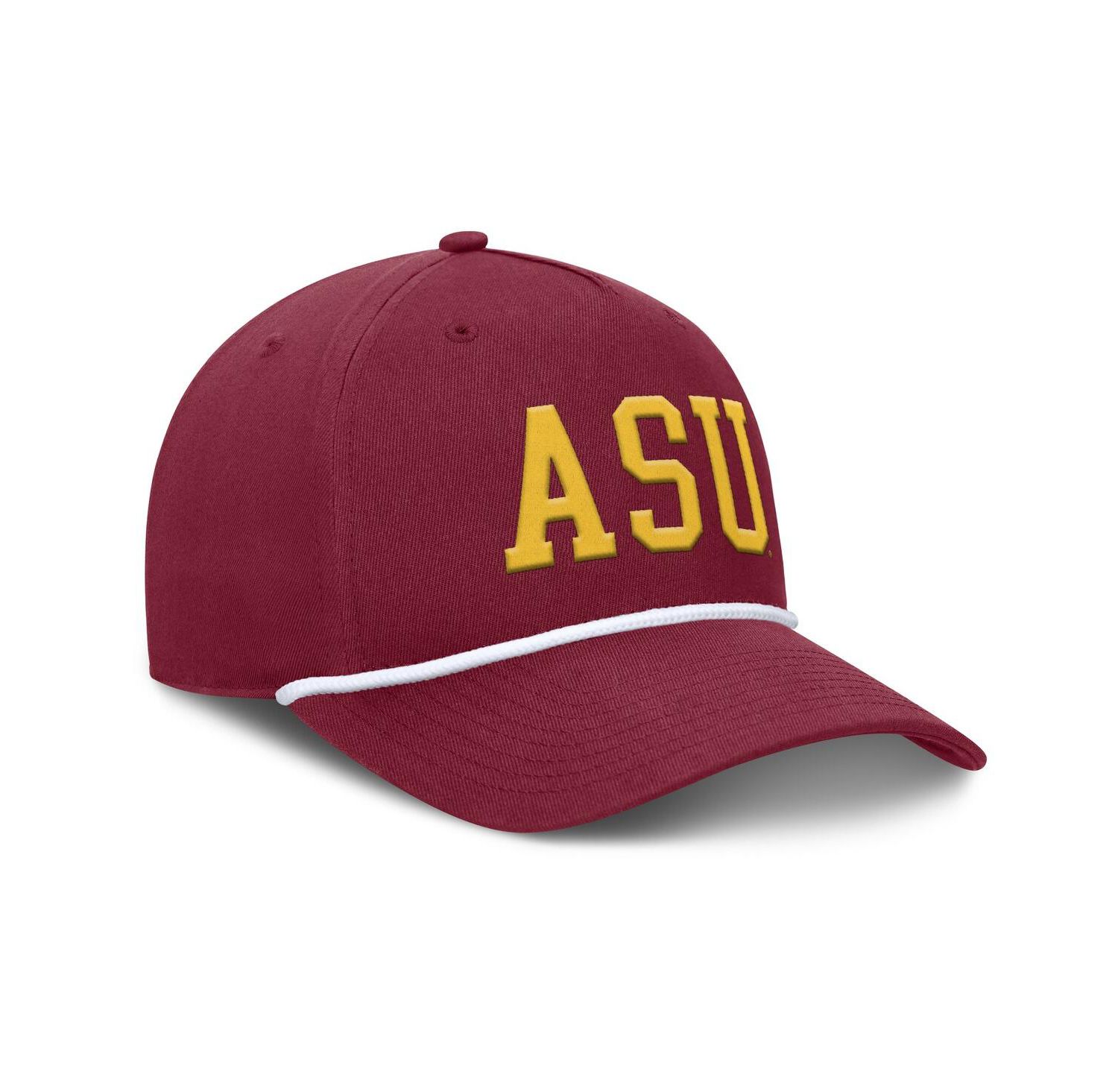Men's Maroon Arizona State Sun Devils Foul Ball Rope Adjustable Hat