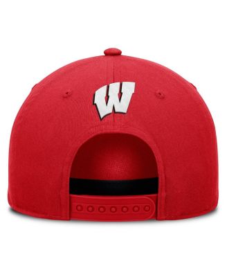 Мужская шляпа Fanatics Red Wisconsin Badgers с регулируемой веревкой для фола и мяча