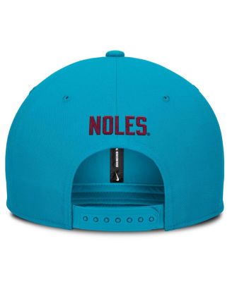 Мужская бейсболка Nike бирюзового цвета Florida State Seminoles Pro Snapback