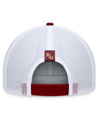 Мужская шапка с регулируемой посадкой от Top of the World Garnet из штата Флорида Seminoles Carson Trucker