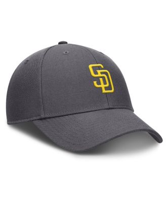 Men's Gray San Diego Padres Club Performance Adjustable Hat