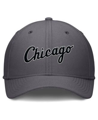 Men's Gray Chicago White Sox Swoosh Performance Flex Hat